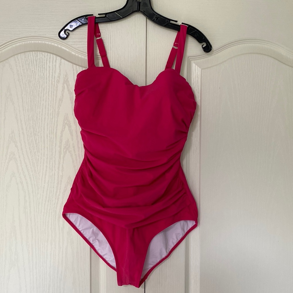 Women’s pink bathing suit